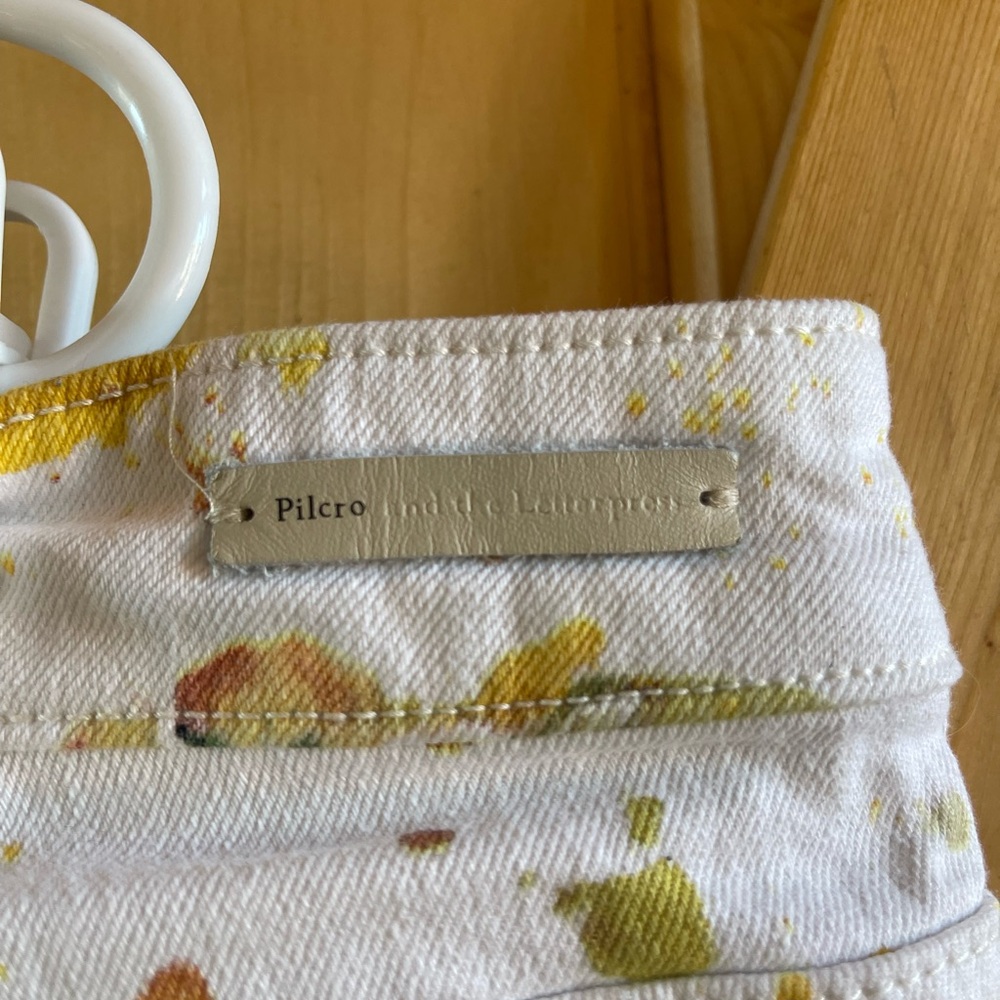 Pilcro from Anthropologie, size 31 high rise lemon pants - Picture 4 of 5